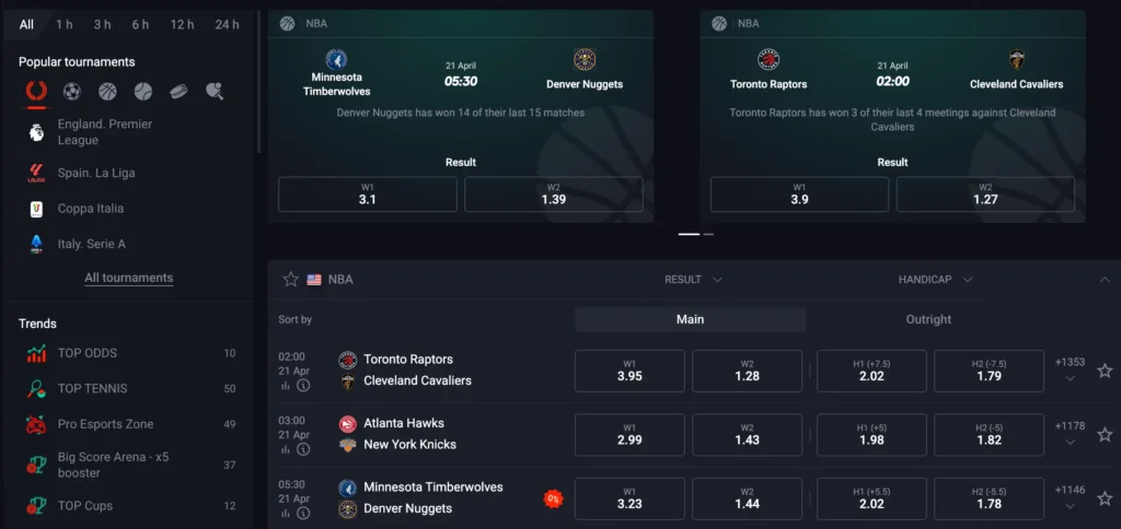 basketball betting in Bangladesh